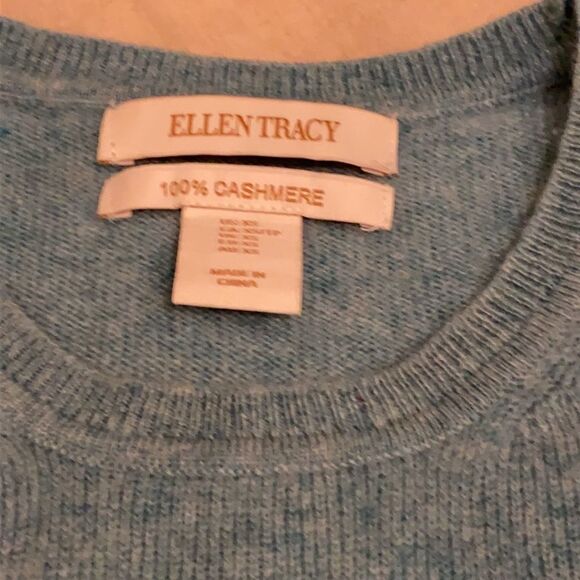 ELLEN Tracy cashmere sweater. - Picture 4 of 6